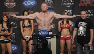 Brock Lesnar говори за Shane Carwin