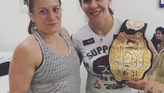 Pam Sorenson прие битка с Cris Cyborg