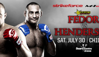 Вижте плаката за ММА състезанието Strikeforce: "Fedor vs Henderson"