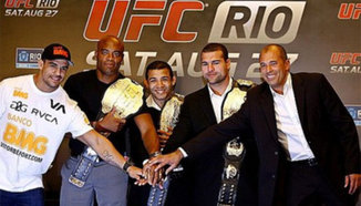 Трейлър на предстоящото състезание UFC 133: 'Silva vs Okami' 