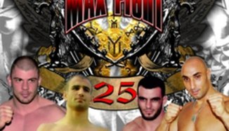 MAXFIGHT-25 - списък на срещите 