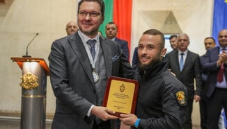 Борислав Янаков е спортист №1 за годината на вътрешното министерство