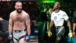 Роман Долидзе се прицели в Израел Адесаня след победата в UFC Vegas 104