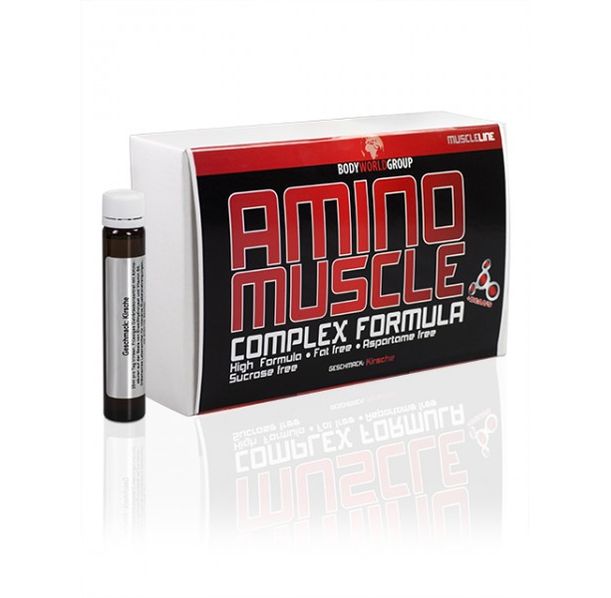 BWG - Amino Muscle Complex Formula / 20 amp x 25 ml.