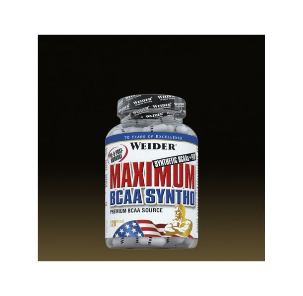 Weider - Maximum ВСАА Syntho + PTK / 120 Caps.