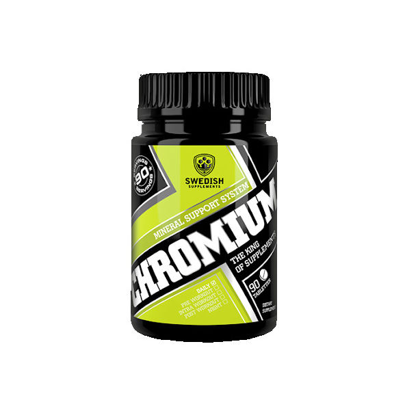 SWEDISH Supplements - Chromium / 90 Таблетки, 90 дози