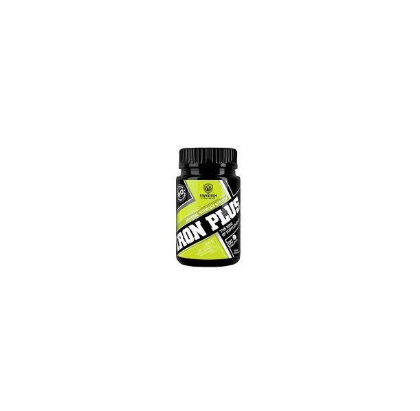 SWEDISH Supplements - Iron Plus / with Vit C & Folic Acid / / 60 капсули, 60 дози