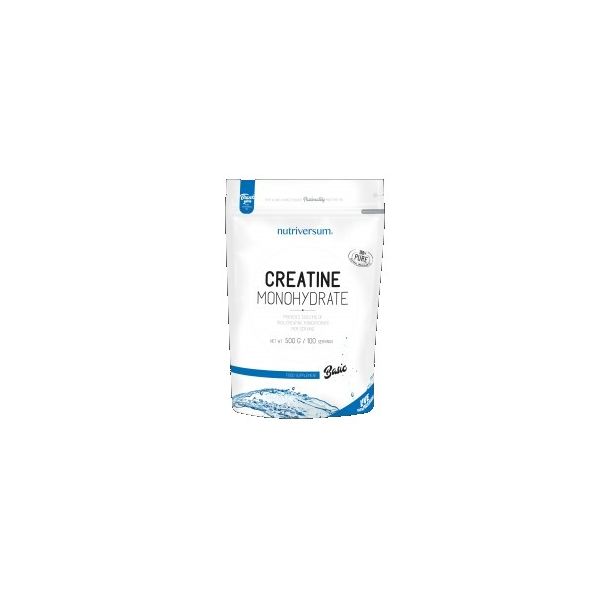 Nutriversum - Creatine Monohydrate Powder / 500 грама, 100 дози
