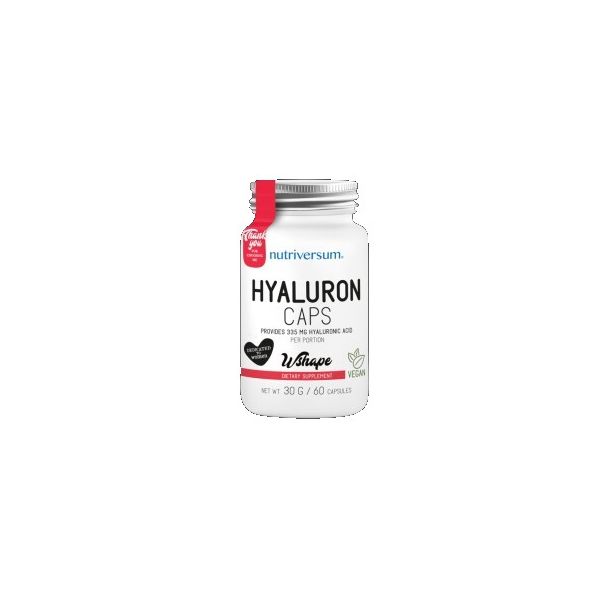 Nutriversum - Hyaluron Caps | Hyaluronic Acid 335 mg / 60 капсули, 60 дози