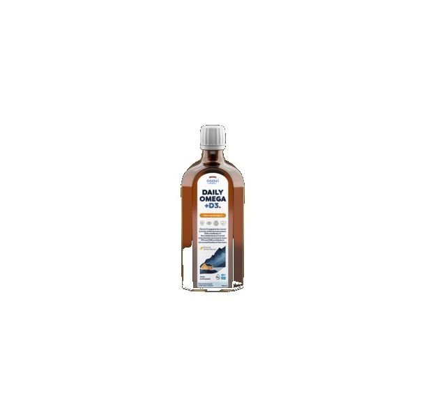 Osavi - Daily Omega + D3 Liquid | Natural Lemon Flavored / 250 мл, 50 дози