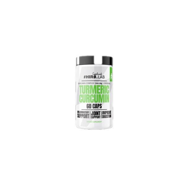 Hero.Lab - Turmeric Curcumin 550 mg | with Black Pepper / 60 капсули, 60 дози