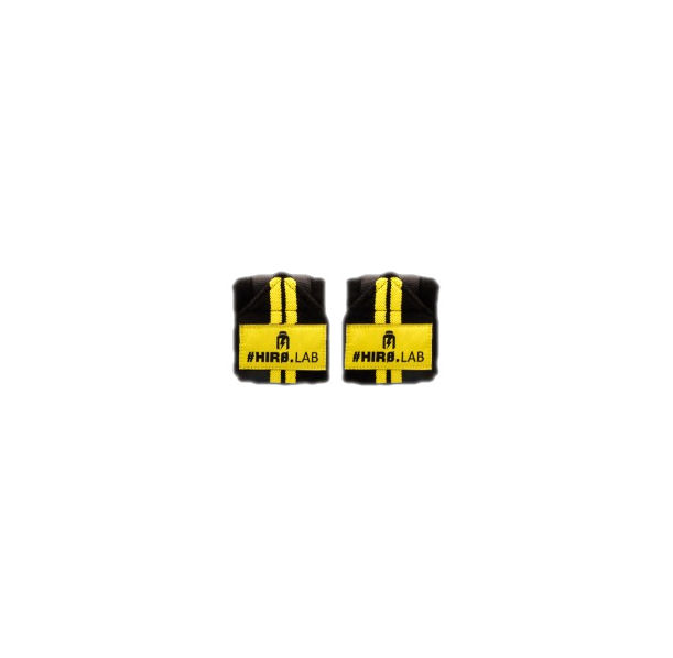 Hero.Lab - Hero Wrist Wraps | Black & Yellow
