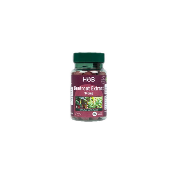 Holland And Barrett - Beetroot Extract 945 mg / 90 Таблетки, 30 дози