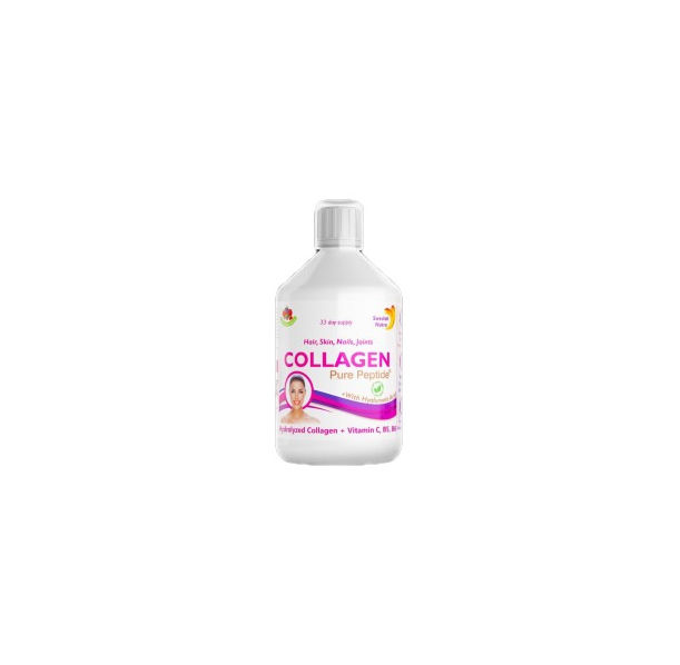 Swedish Nutra - Hydrolyzed Collagen | with Vitamin C, B5, B6 and Hyaluronic Acid / 500 мл, 33 дози