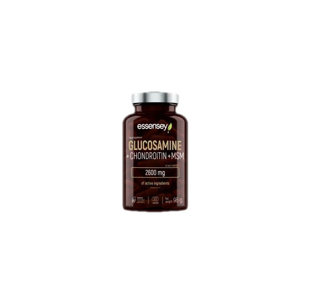 ESSENSEY - Glucosamine + Chondroitin + MSM / 120 капсули, 60 дози