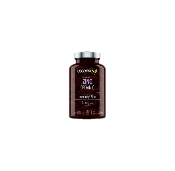 ESSENSEY - Zinc Organic 15 mg / 120 капсули, 120 дози