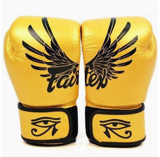 Боксови Ръкавици - Fairtex BGV1 Boxing Gloves Falcon - Gold