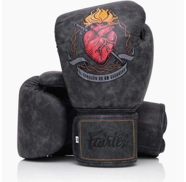 Боксови ръкавици -  Fairtex Thai boxing gloves The Heart of Warrior