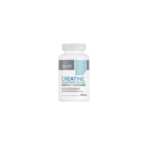 OstroVit - Creatine Monohydrate Tabs 3000 / 120 Таблетки, 40 дози