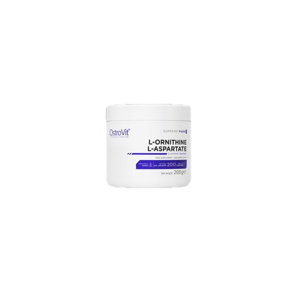 OstroVit - L-Ornithine L-Aspartate Powder / 200 грама, 200 дози