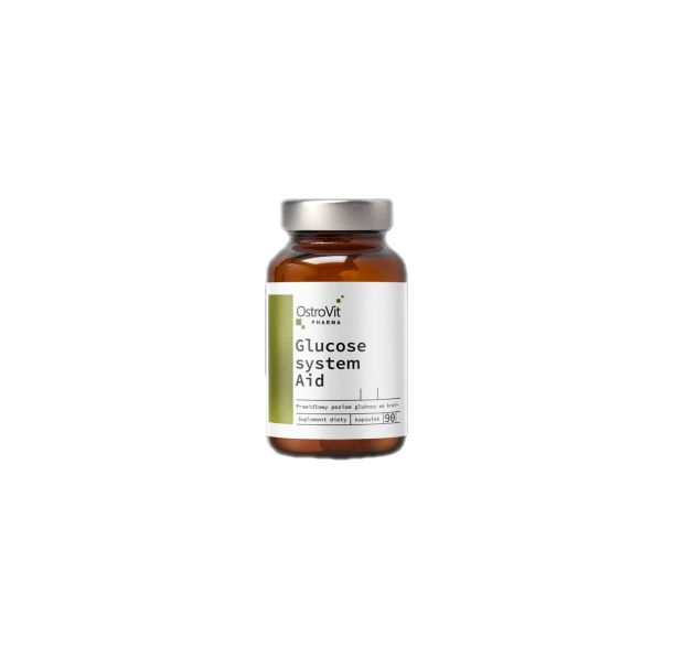 OstroVit - Glucose System Aid | with Berberine, Alpha Lipoic Acid, Cinnamon &amp; Mulberry / 90 капсули, 30 дози