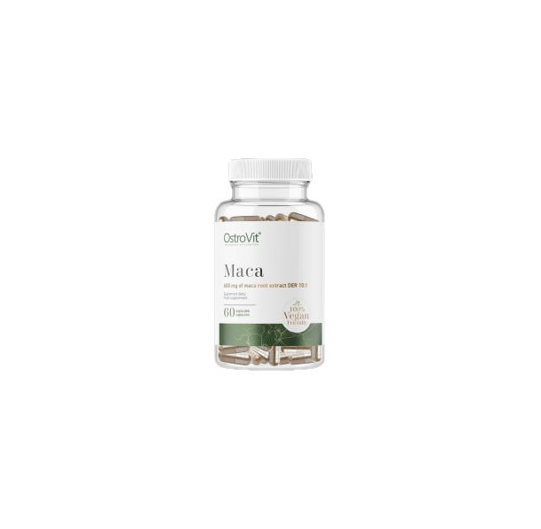 OstroVit - Maca 600 mg / Vege / 60 капсули, 60 дози