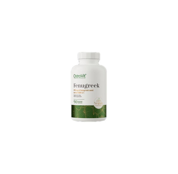 OstroVit - Fenugreek 370 mg | 4:1 Seed Extract / 90 капсули, 90 дози