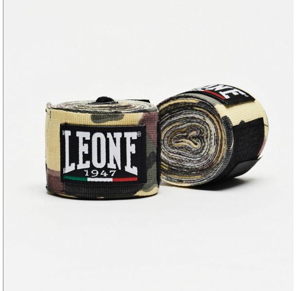 Leone - Hand Wraps 4.5 m / Green mimetic