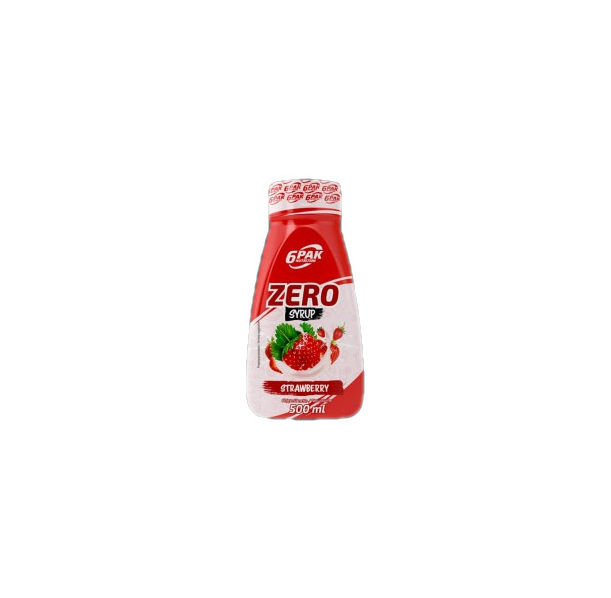 6PAK Nutrition - Syrup Zero - Strawberry / 500 мл