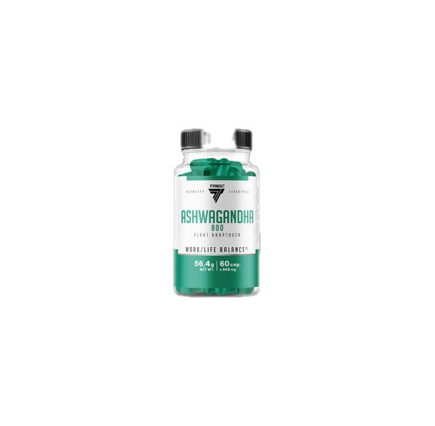 Trec Nutrition - Ashwagandha 800 | Plant Adaptogen / 60 капсули, 60 дози
