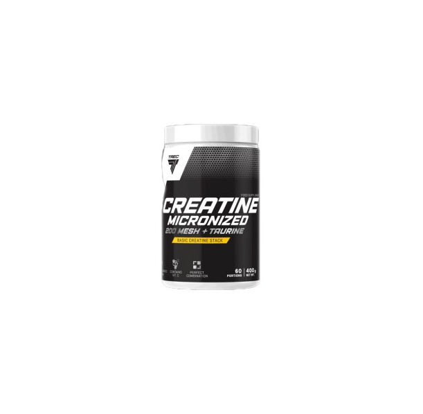 Trec Nutrition - Creatine Micronized 200 Mesh + Taurine | High Quality Creatine Monohydrate Powder / 400 грама, 61 дози