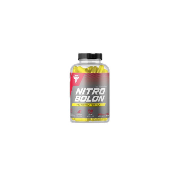 Trec Nutrition - Nitrobolon | Stimulant-Free Pre-Workout Caps / 150 капсули, 37 дози