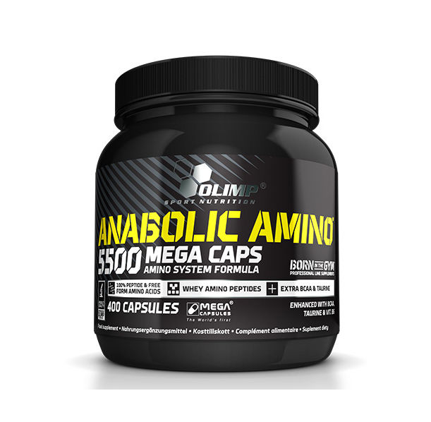 OLIMP Anabolic Amino 5500 Mega Caps - 400 Caps.