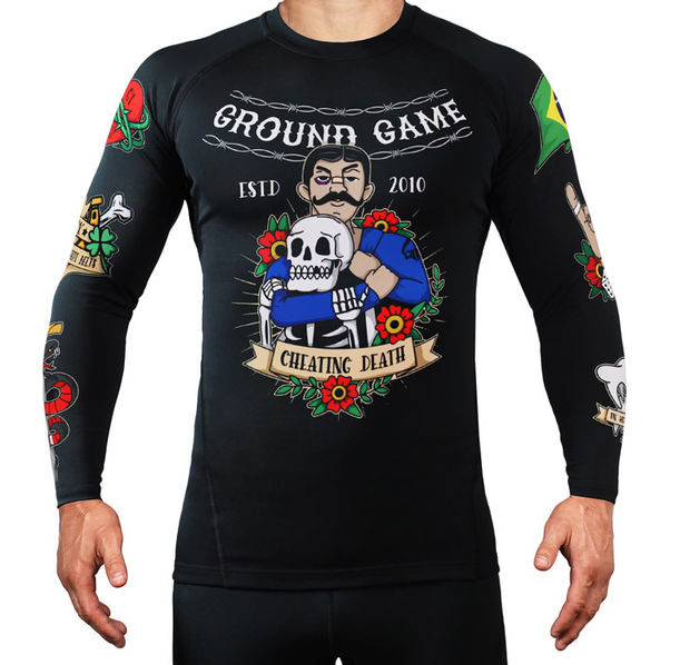Рашгард - Ground Game - RASHGUARD OLDSCHOOL LONG SLEEVE