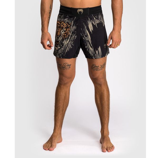 Шорти - Venum Tiger Men's Fightshorts - Black/Neon Orange​