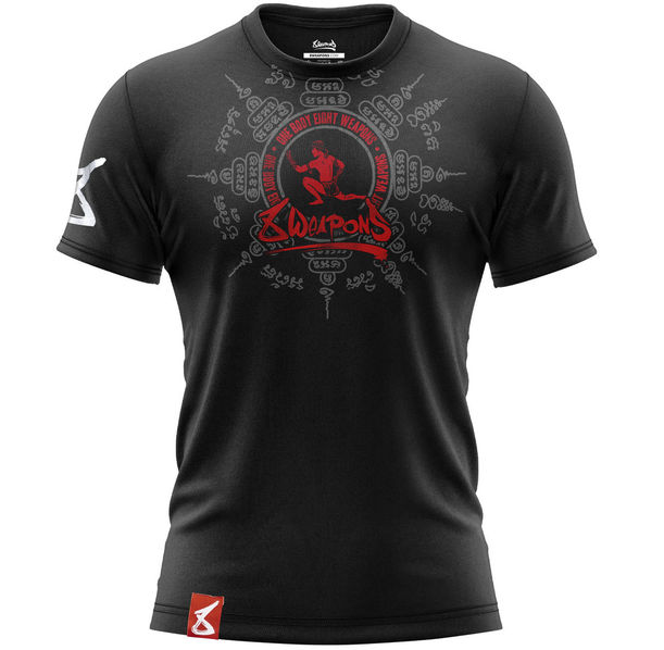 Тениска - 8 WEAPONS - Eight Ways Yant Shirt - Black