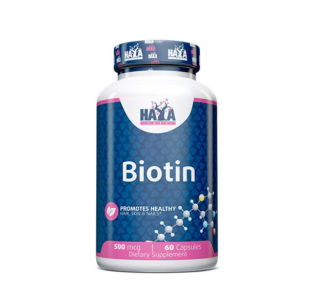 HAYA LABS Biotin 500 mcg / 60 Caps