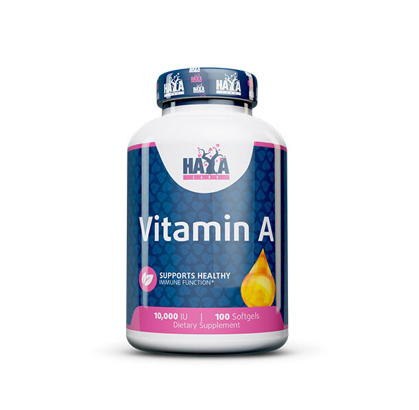 HAYA LABS Vitamin A 10000 IU / 100 Softgels