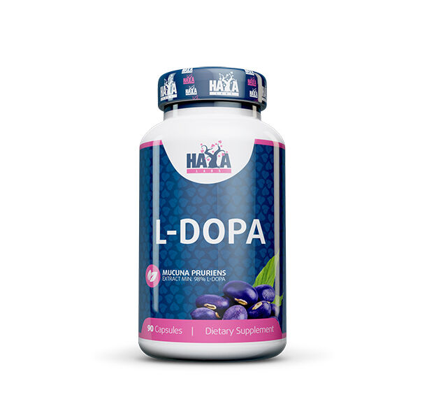 HAYA LABS L-DOPA /Mucuna Pruriens Extract/ 90 Caps