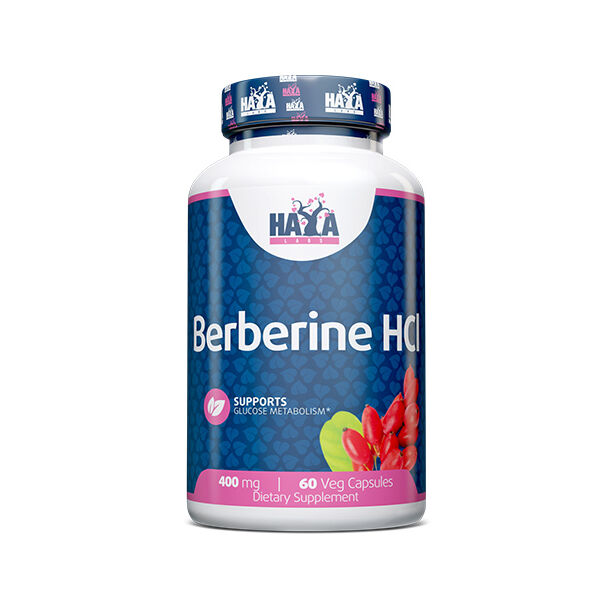 HAYA LABS Berberine HCL 400 mg / 60 Vcaps