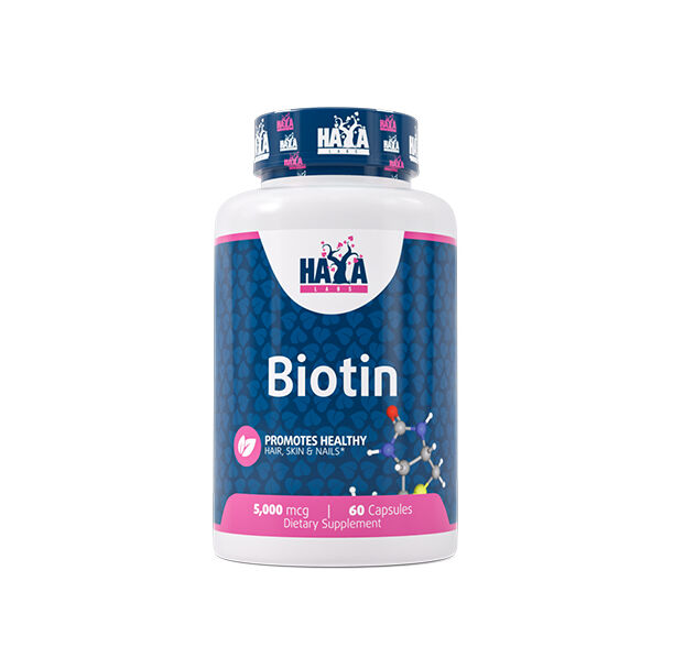 HAYA LABS Biotin 5000 mcg / 60 Caps