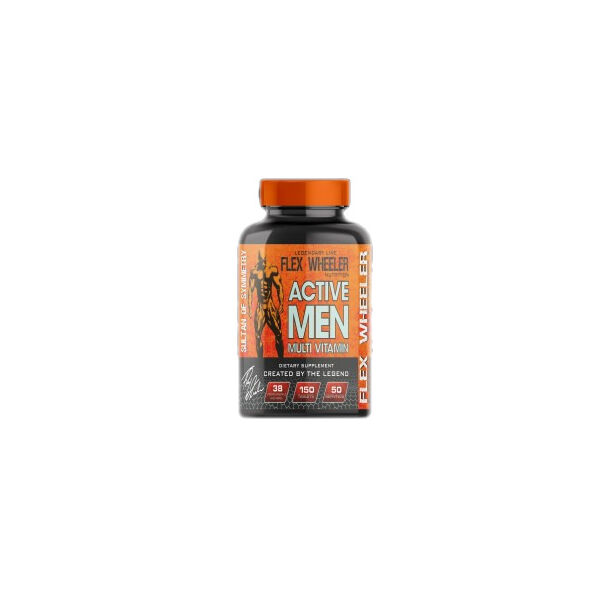 Flex Wheeler Signature Series - Active Men Multi Vitamin / 150 Таблетки, 50 дози