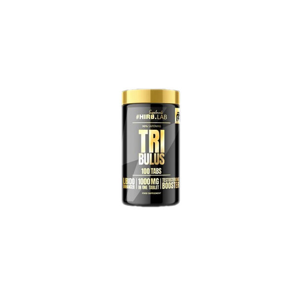 Hero.Lab - Tribulus 1000 mg | Fruit Extract with 90% Saponins / 100 Таблетки, 100 дози