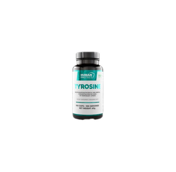 Human Protect - L-Tyrosine 500 mg / 100 капсули, 100 дози