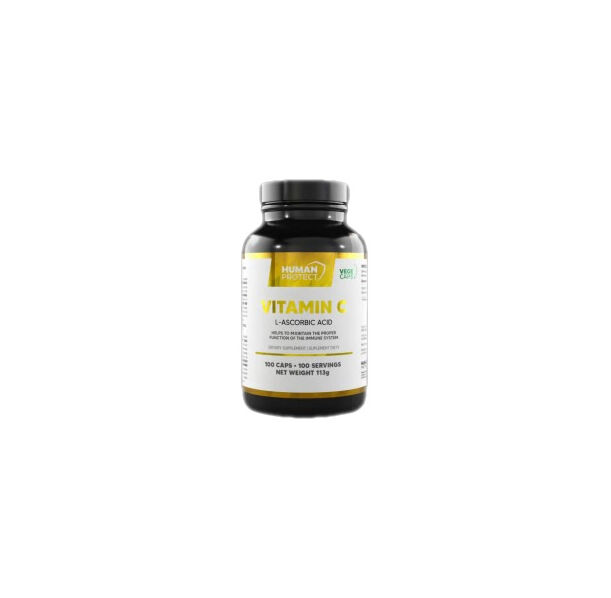 Human Protect - Vitamin C 1000 mg / 100 капсули, 100 дози