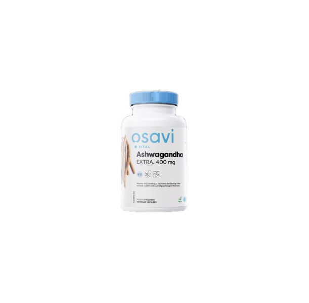 Osavi - Ashwagandha Extra 400 mg / 120 капсули, 120 дози