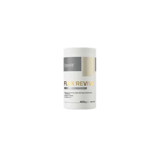 OstroVit - Flex Revive | with Fish Collagen, Boswellia & Rose Hips / 400 грама, 26 дози