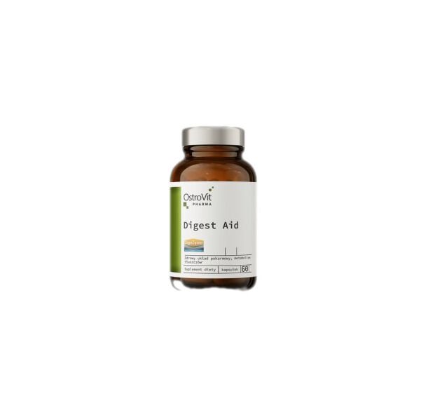 OstroVit - Digest Aid | with Enzymes, Herbs & Betaine HCL / 60 капсули, 60 дози