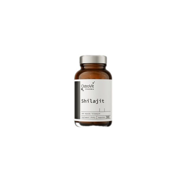 OstroVit - Shilajit 250 mg | with 20% Fulvic Acid / 90 капсули, 90 дози