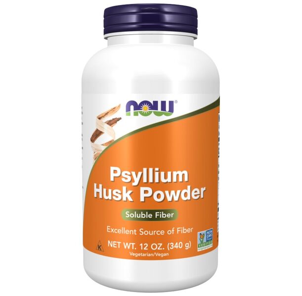 NOW Foods - Whole Psyllium Husks Powder (34 дози)